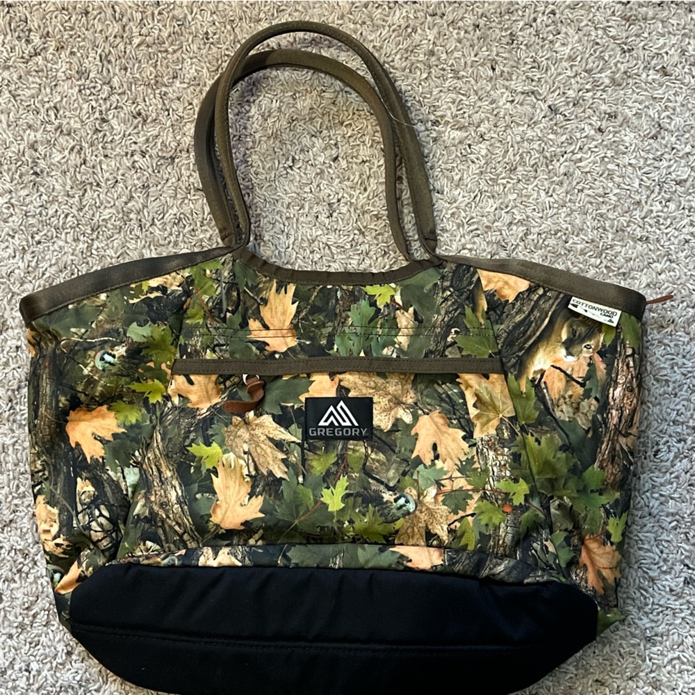RARE PRINT Gregory Large Shoulder Bag Purse Laptop Bag